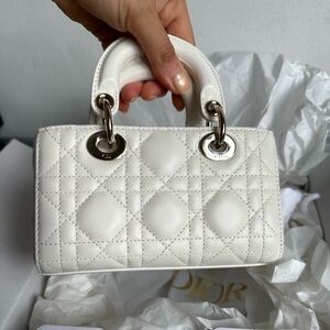Dior DJoy Micro bag in white new